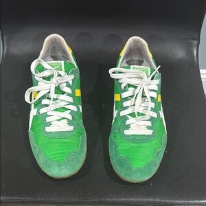 Onitsuka Tiger by Asics Green & Yellow Men's Runner Sneakers